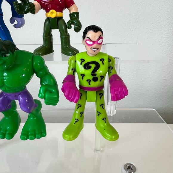Imaginext Figures DC Marvel Super Hero's Villains Toys Mixed Lot of 8 - Picture 5 of 7